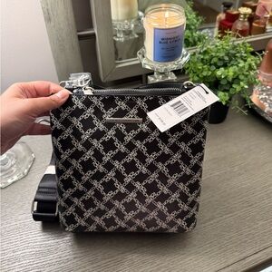 French connection logo bucket bag crossbody